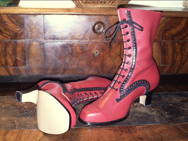 Mes-Propres-Chaussures-Bottines-rouge-sapeur-3
