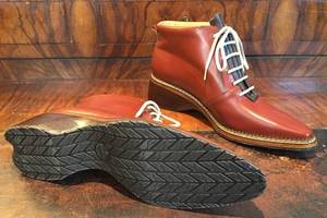 Mes propres chaussures - Brodequine talon caprin (5)