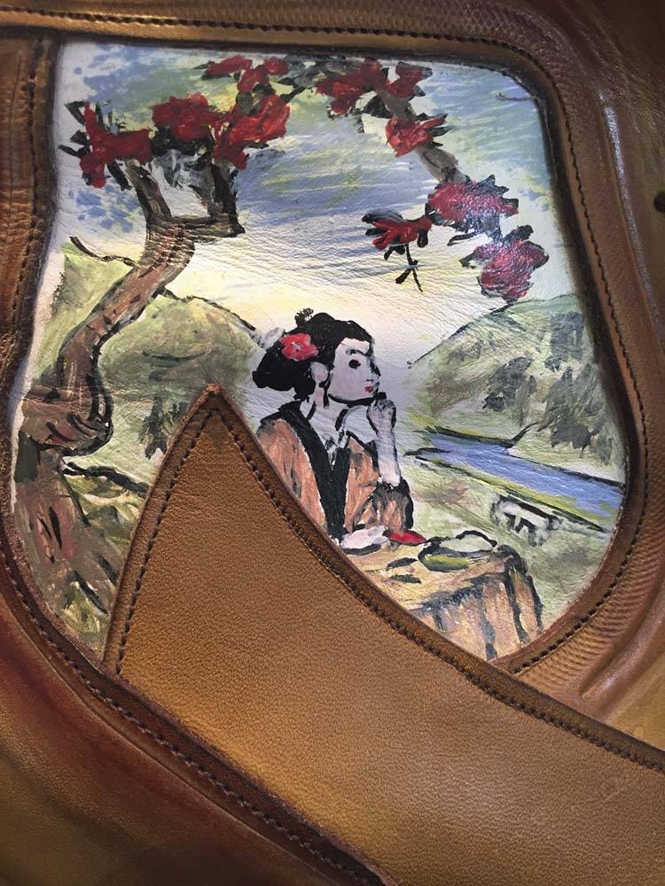 Mes propres chaussures - Opanque estampée (2)
