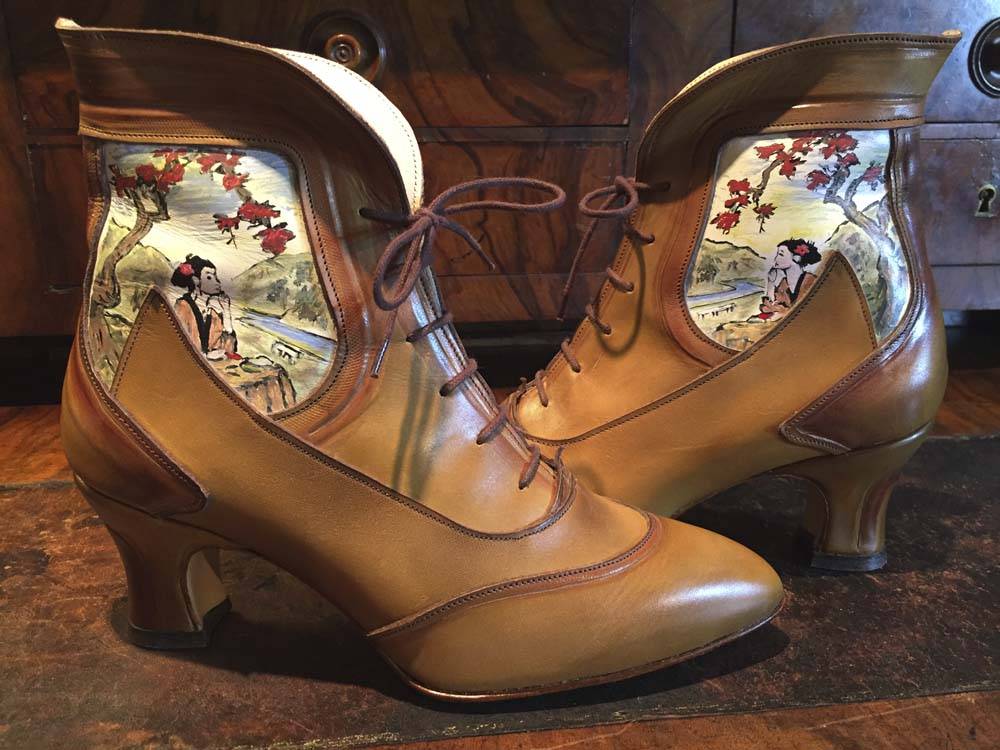 Mes propres chaussures - Opanque estampée (1)